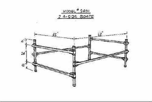 Stationary, and Roll a Round StorageRacks for Sailboats