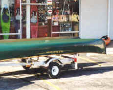 Trailex Model SUT-250-M2 Two Canoe Trailer