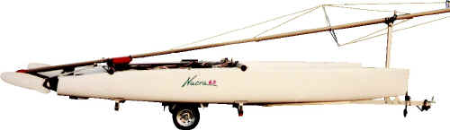 Trailex TX-418 Trailer for Catamarans -  Hobie Cat , Inter Nacra, Prindle,