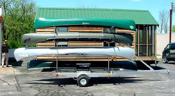 Typical Tree Rack on Trailex Trailer