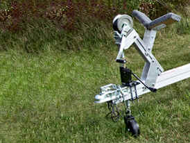 Trailex Winch and Parking Jack Detail